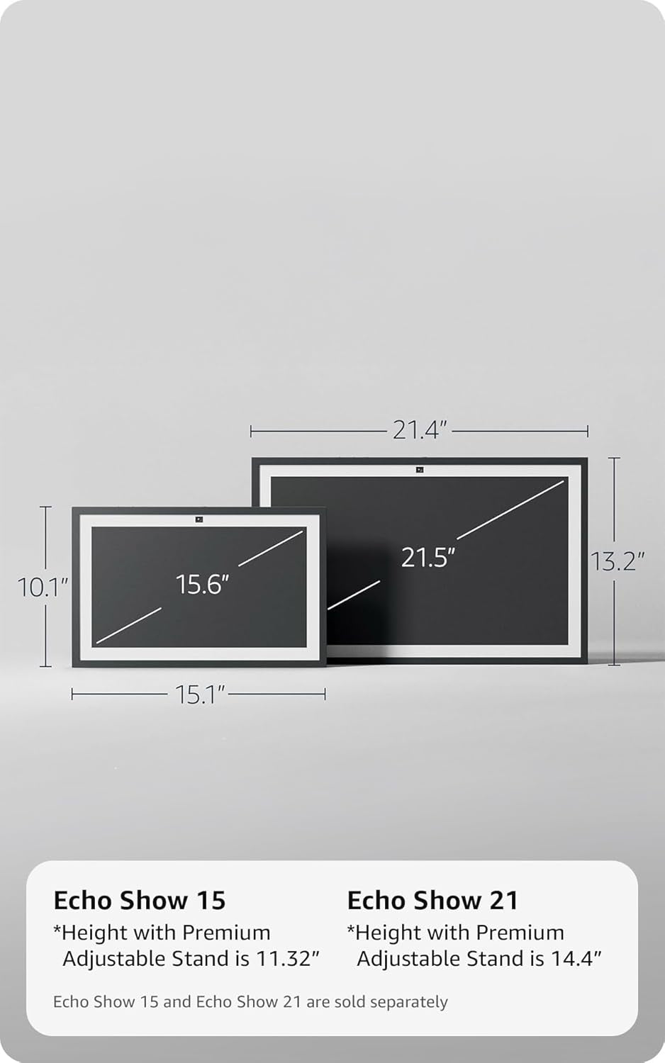 Echo Show 15 (Newest Model), Full HD 15.6" Kitchen Hub for Home Organization, with Built-In Fire TV and Alexa+ Early Access