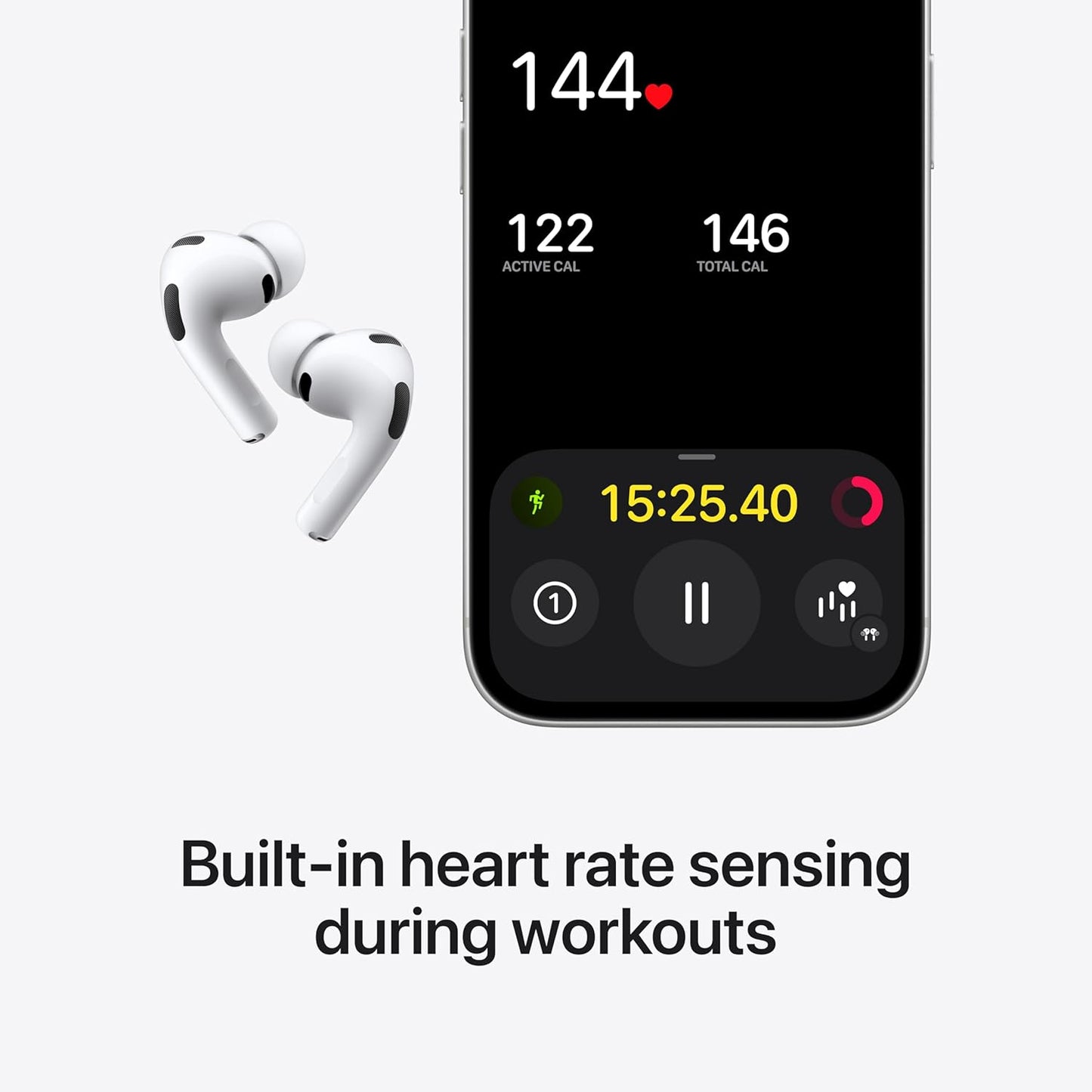 Revolutionary AirPods Pro 3: Wireless Earbuds with Active Noise Cancellation, Heart Rate Monitoring, Live Translation, and High-Fidelity Sound