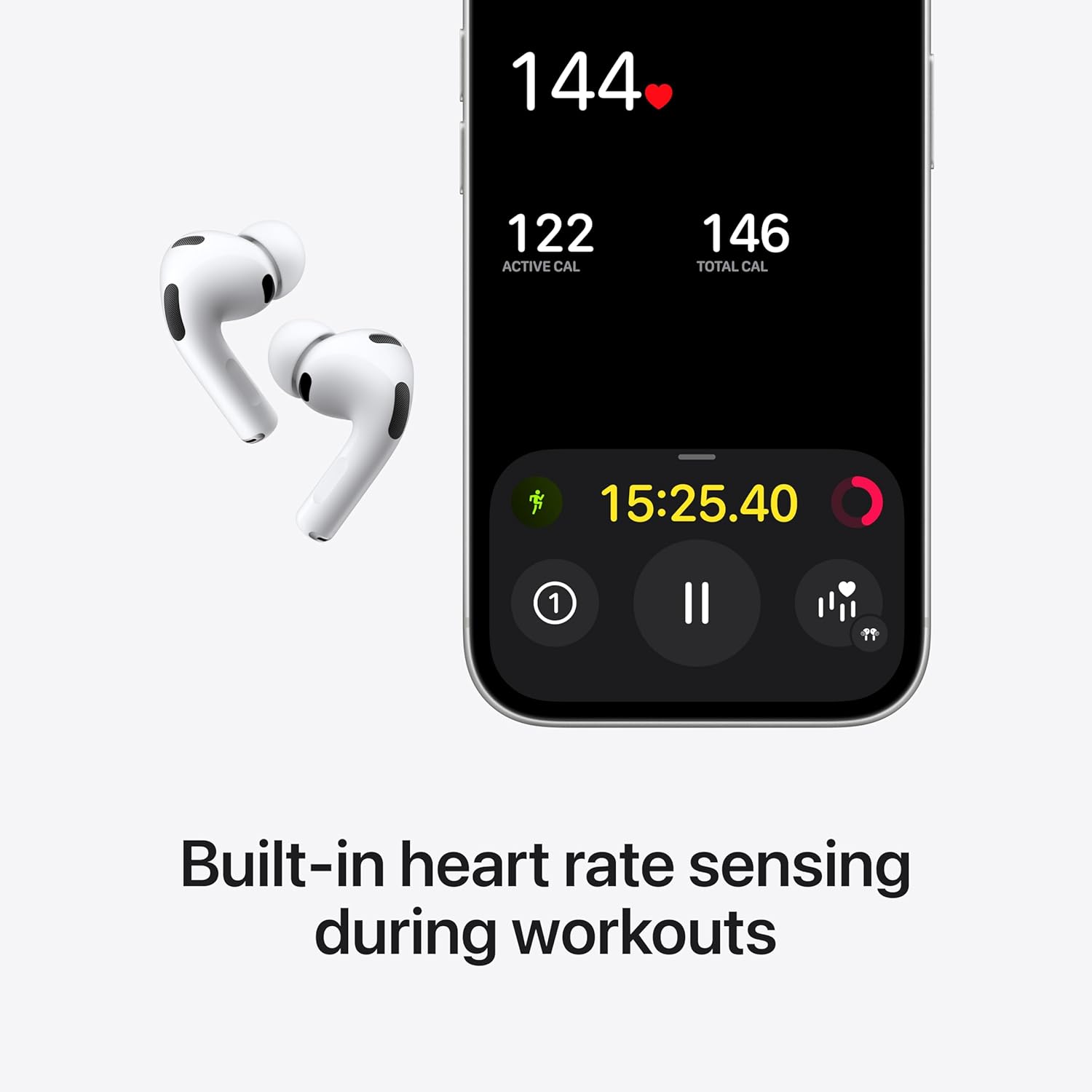 Revolutionary AirPods Pro 3: Wireless Earbuds with Active Noise Cancellation, Heart Rate Monitoring, Live Translation, and High-Fidelity Sound